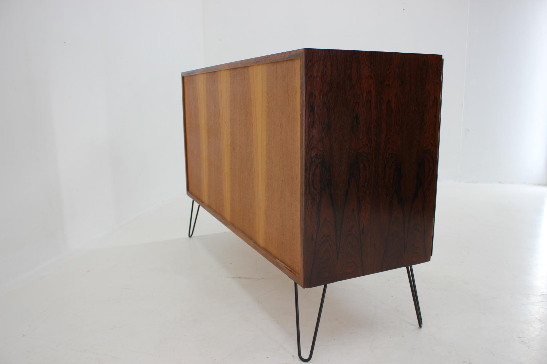 1960s Omann Jun Palisander Upcycled Cabinet, Denmark In Good Condition In Praha, CZ