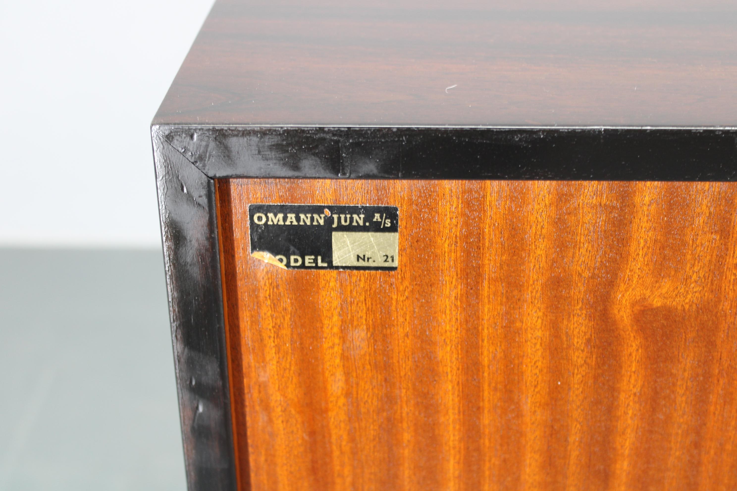 1960er Omann Jun Sideboard, Dänemark im Angebot 11