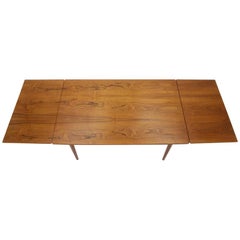 1960s Omann Jun Teak Extendable Dining Table Nr. 51, Denmark