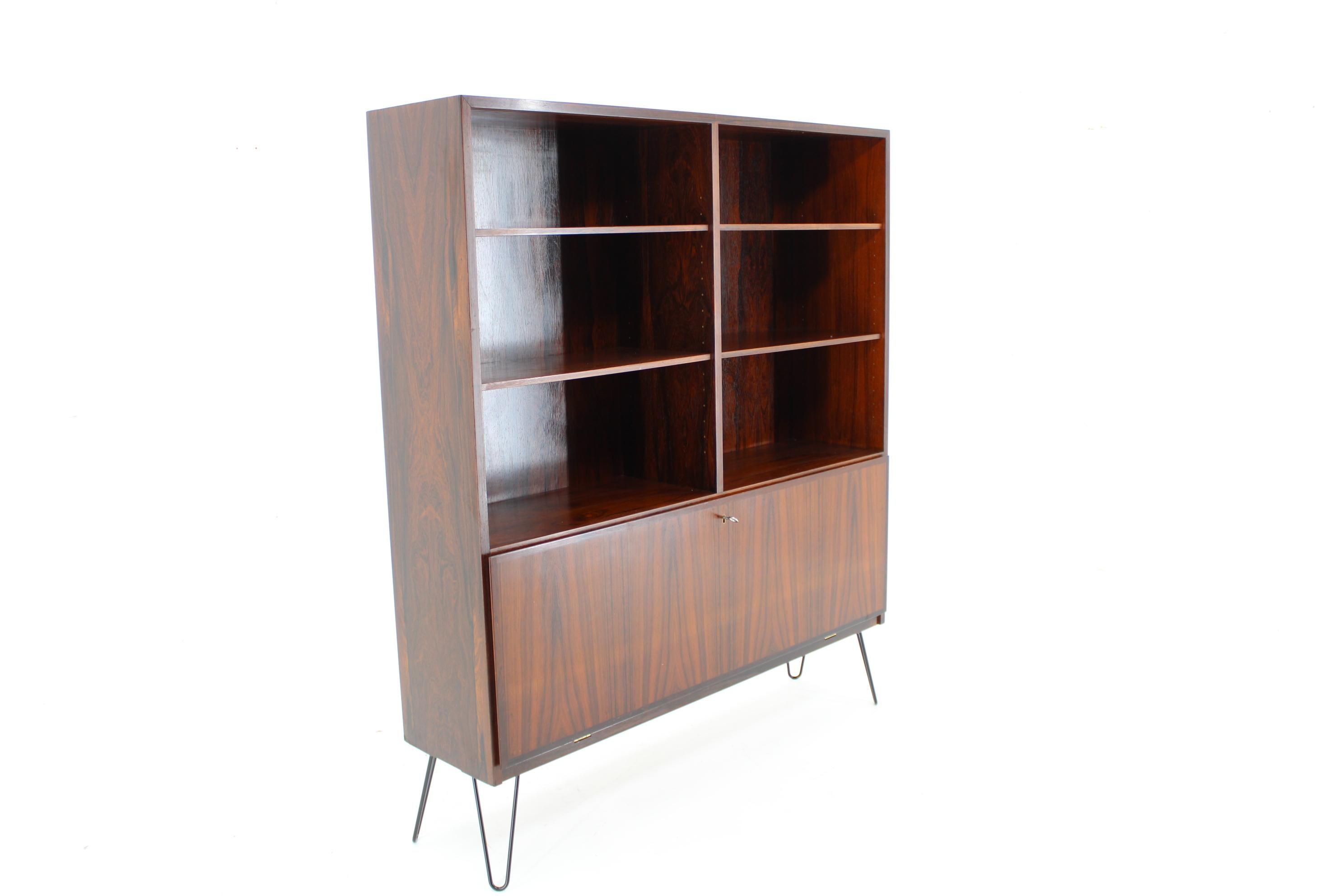 1960s Omann Jun Upcycled Bookcase Cabinet, Denmark  For Sale 7