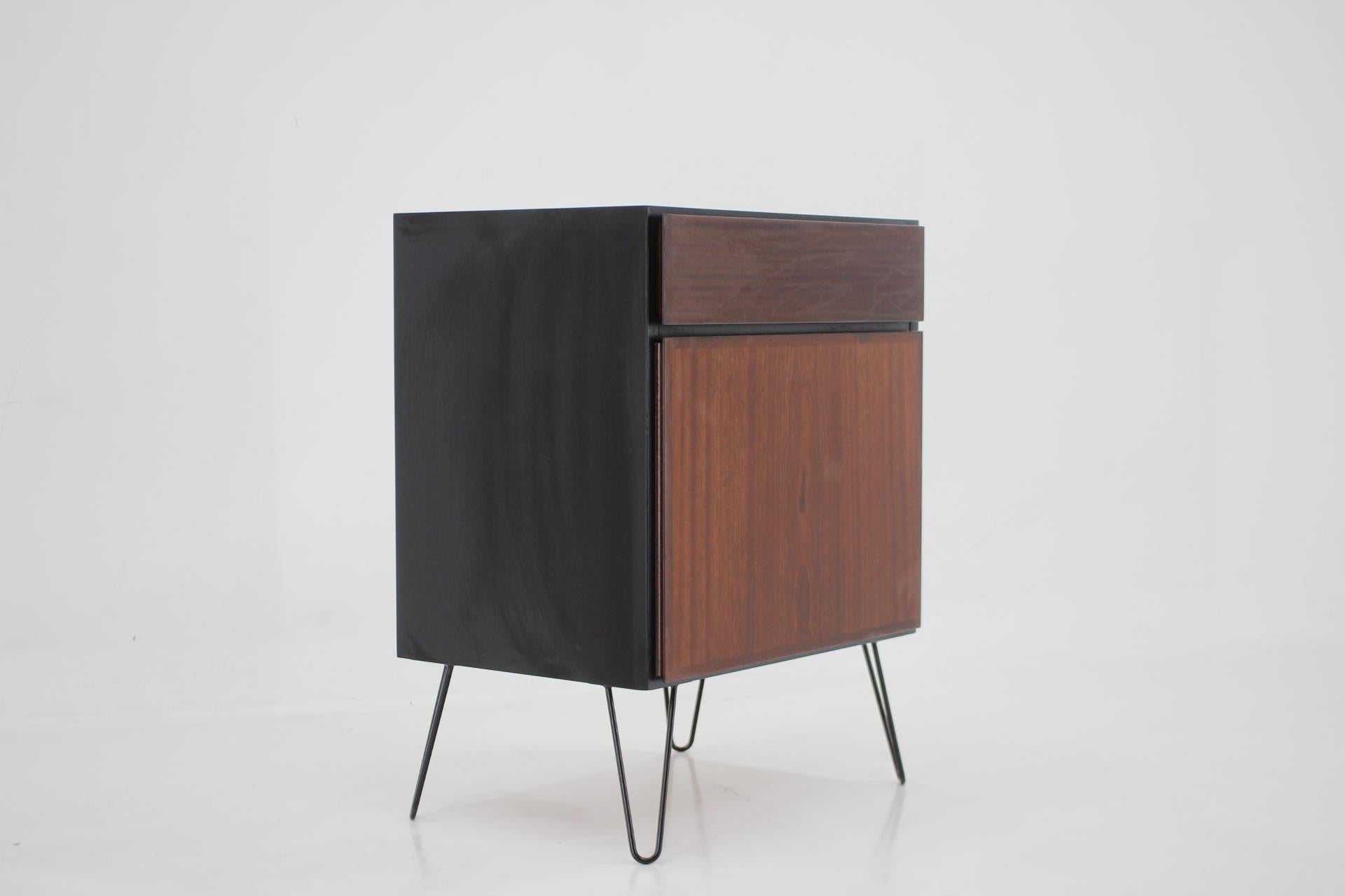 Mid-Century Modern 1960s Omann Jun Upcycled Cabinet, Denmark For Sale