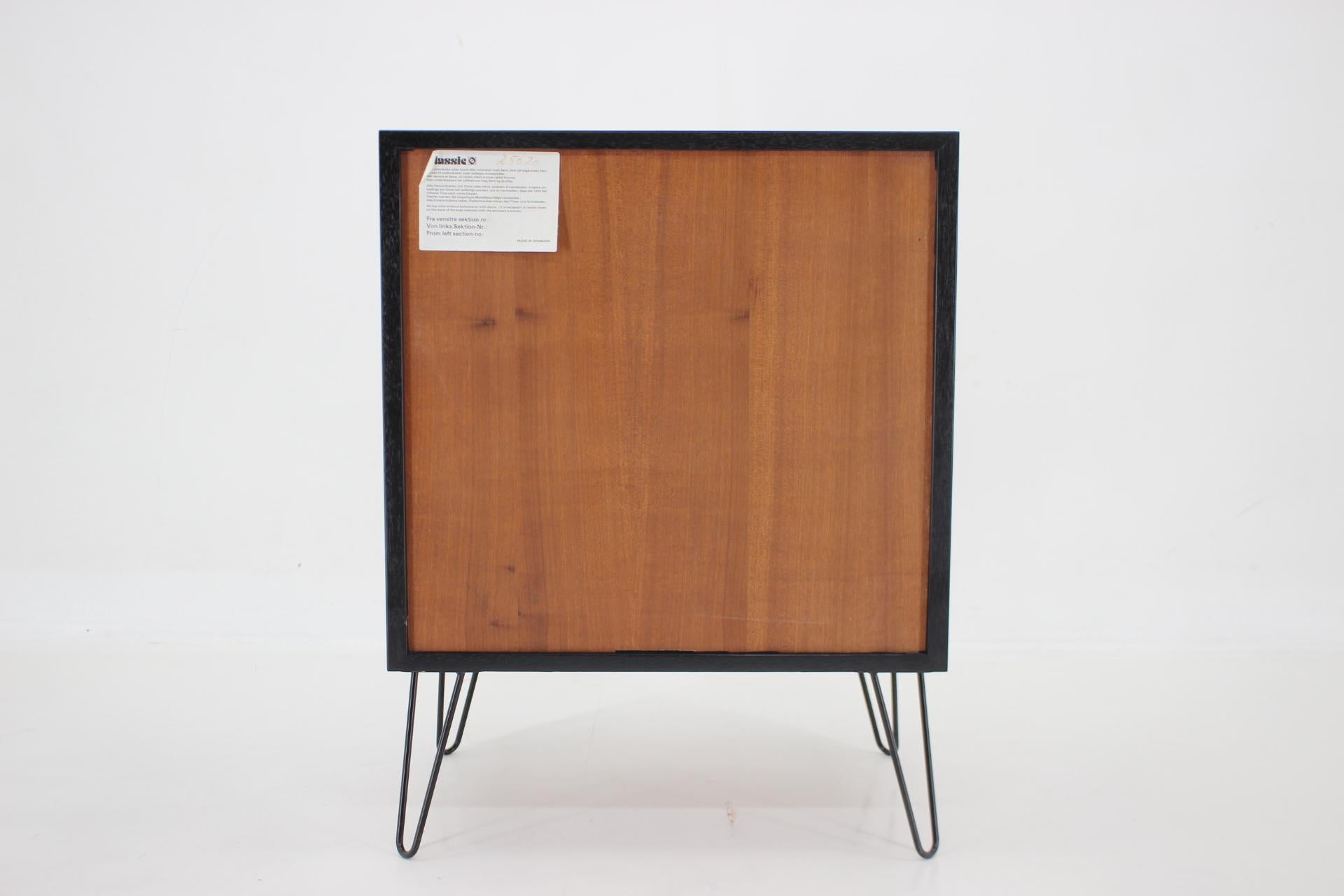Lacquered 1960s Omann Jun Upcycled Cabinet, Denmark For Sale