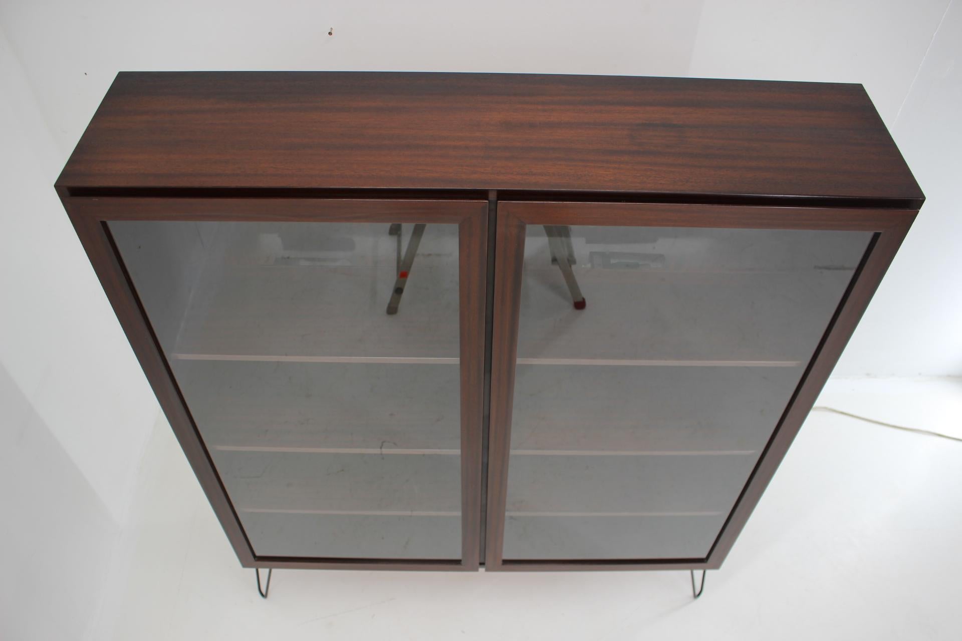 Mid-Century Modern 1960s Omann Jun Upcycled Palisander Cabinet, Denmark  For Sale