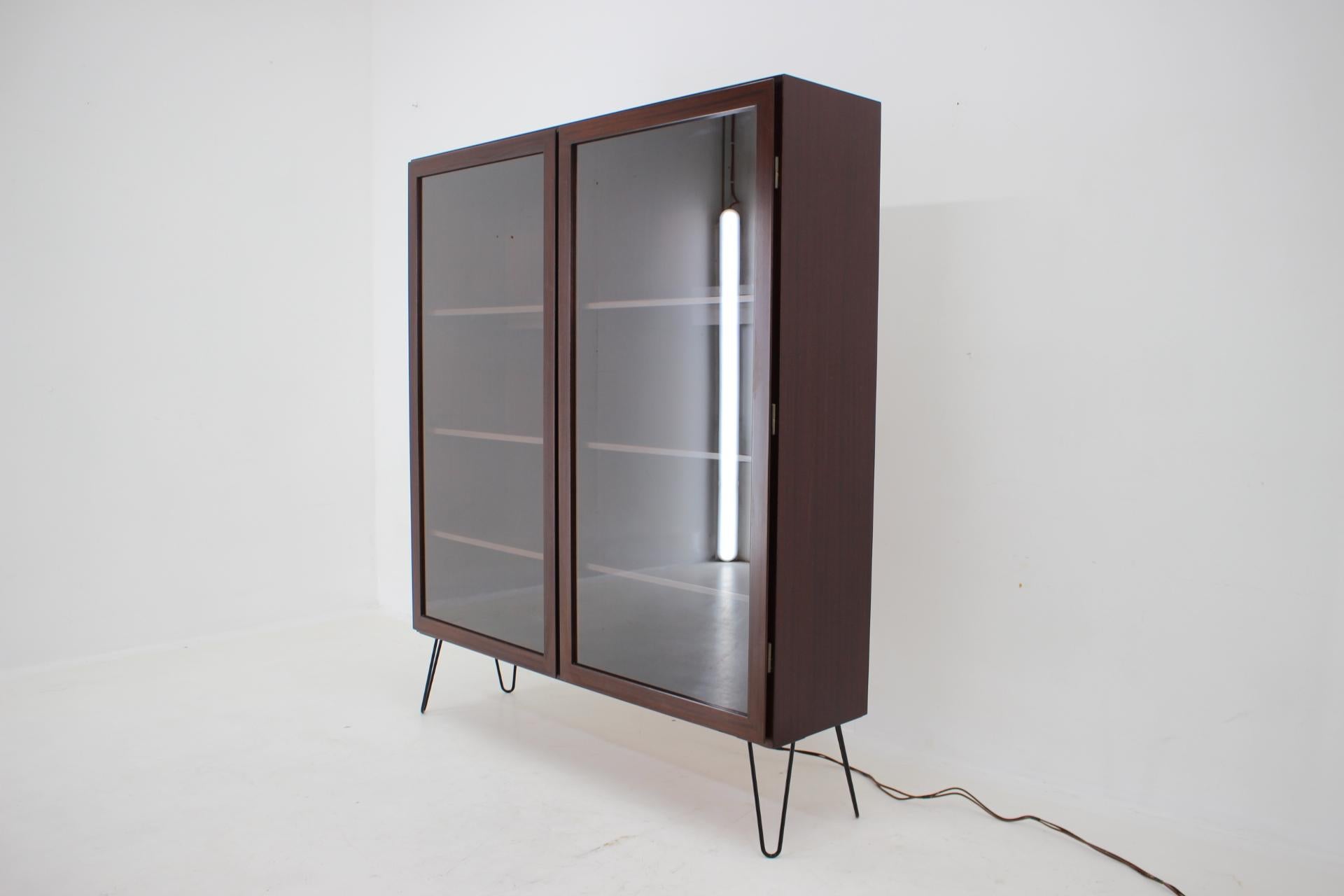 1960s Omann Jun Upcycled Palisander Cabinet, Denmark  In Good Condition In Praha, CZ