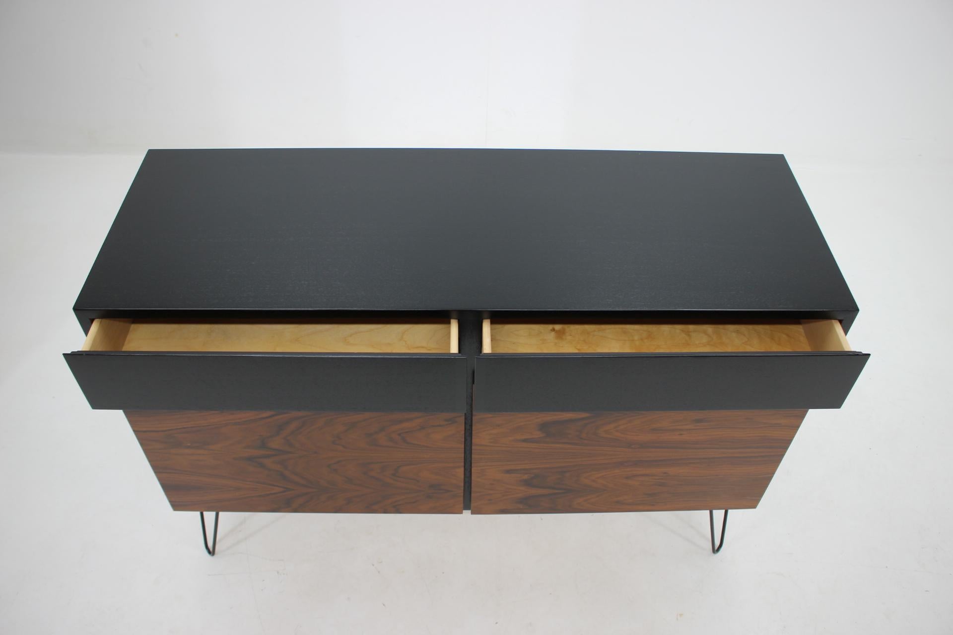 1960s Omann Jun Upcycled Palisander Sideboard In Good Condition In Praha, CZ