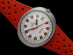 1960's OMEGA DYNAMIC Vintage Mens Cal. 565 Watch with Racing Dial - Stainless St