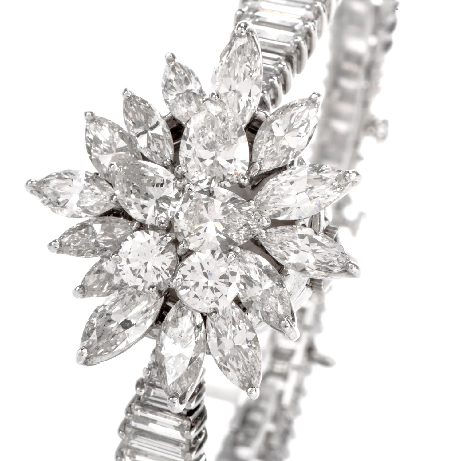 platinum omega watch ladies