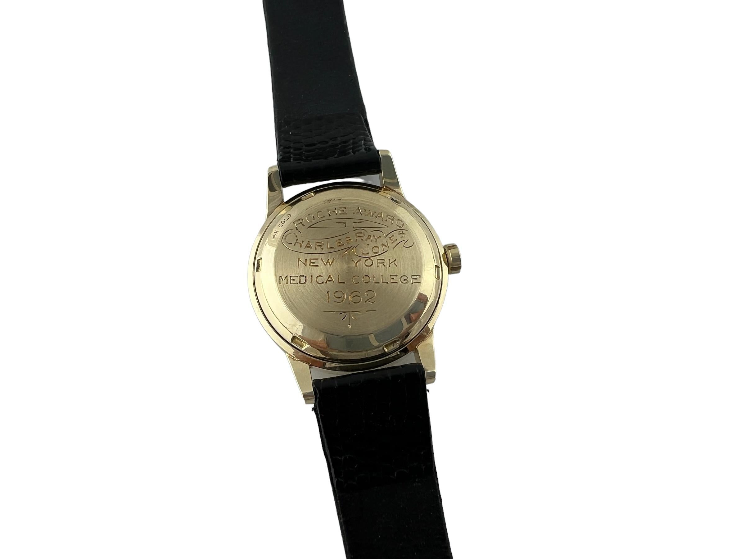 1960s Omega Seamaster 14k Gold Men's Watch GX6546 Cal 500 9
