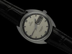 1960's Omega Seamaster Cosmic Vintage Mens Day Date Watch - Stainless Steel