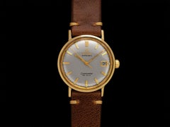 1960's Omega Seamaster De Ville Vintage Mens Cal. 560 Solid 14K Gold & Steel