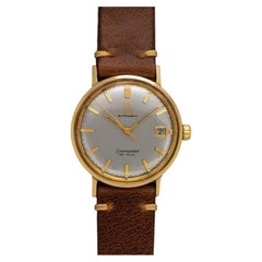 1960's Omega Seamaster De Ville Vintage Mens Cal. 560 Solid 14K Gold & Steel