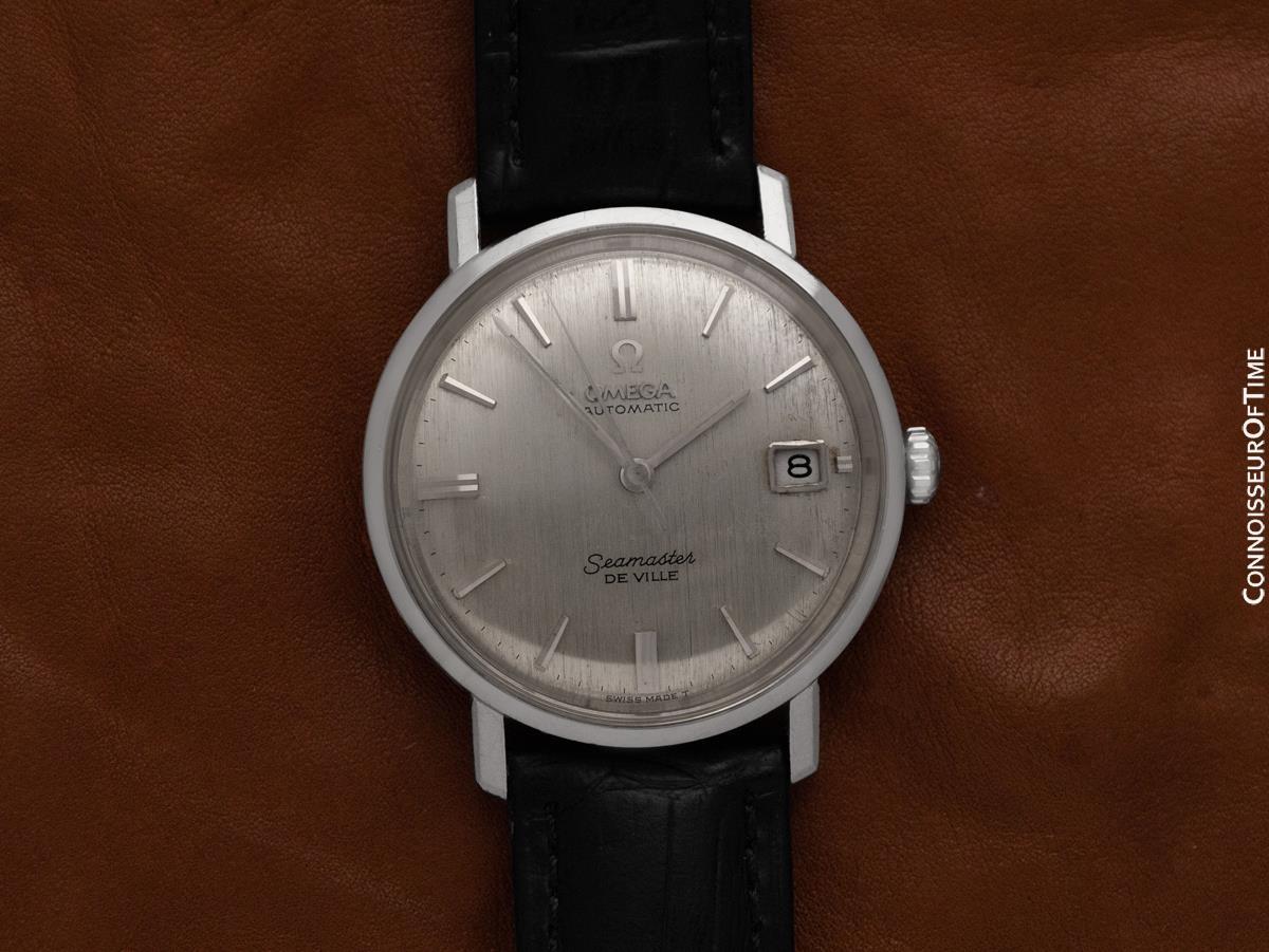 1960's Omega Seamaster De Ville Vintage Hombre Cal. 560 Reloj de acero inoxidable en venta 4
