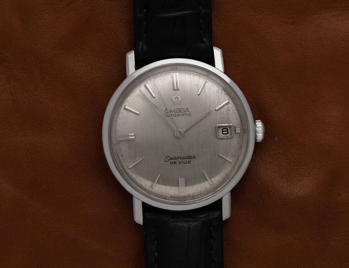 1960's Omega Seamaster De Ville Vintage Hombre Cal. 560 Reloj de acero inoxidable en venta 4