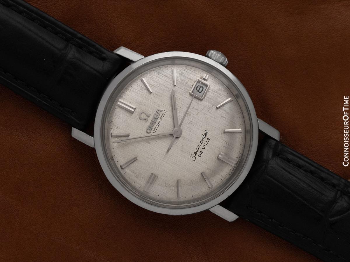 1960's Omega Seamaster De Ville Vintage Hombre Cal. 560 Reloj de acero inoxidable en venta 5