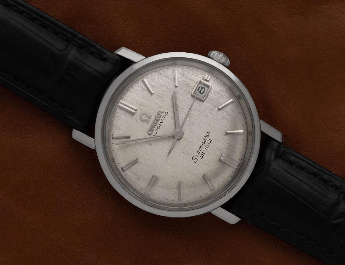 1960's Omega Seamaster De Ville Vintage Hombre Cal. 560 Reloj de acero inoxidable en venta 5