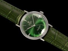 1960's Omega Seamaster De Ville Vintage Mens Cal. 565 SS Steel Watch - Mint