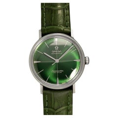 1960's Omega Seamaster De Ville Vintage Mens Cal. 565 SS Steel Watch - Mint