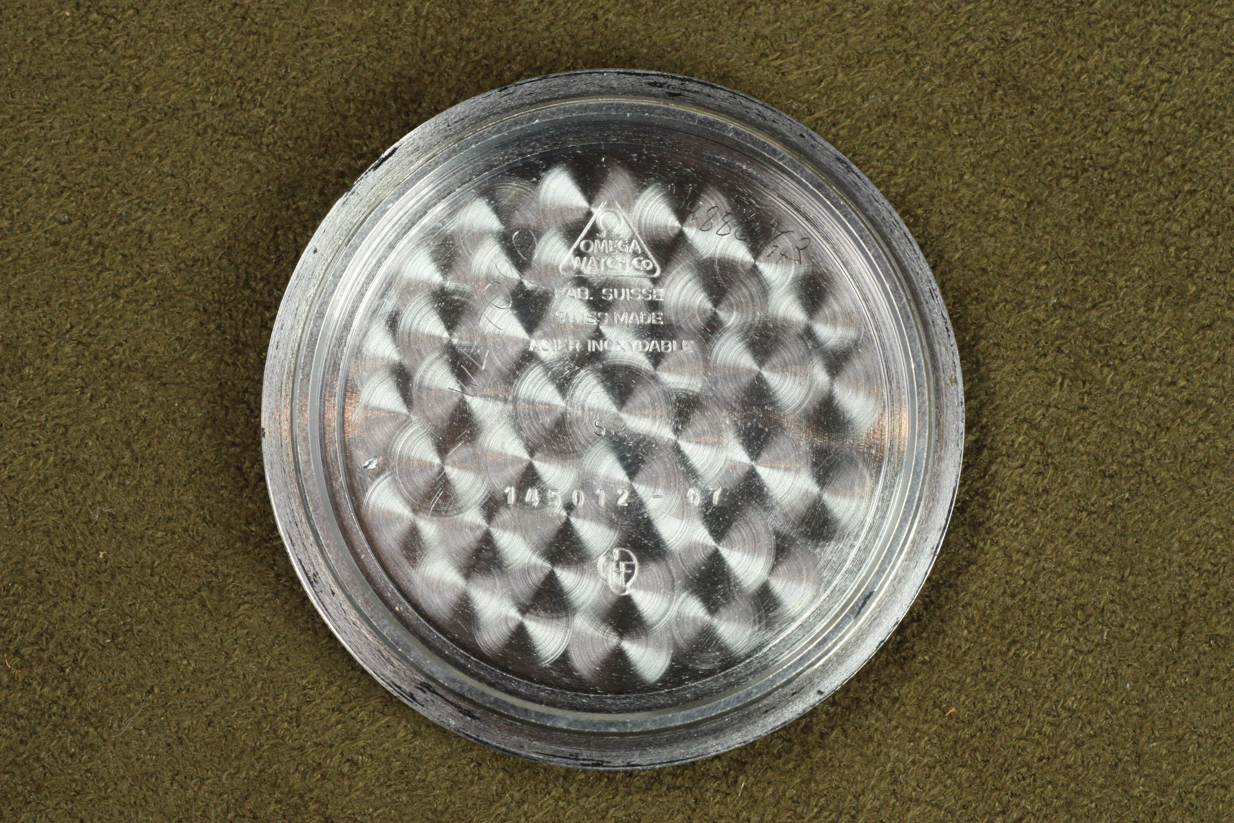 Reloj Lunar Omega Speedmaster Profesional de 1960 Primera Generación con Caballito de Mar en venta 7