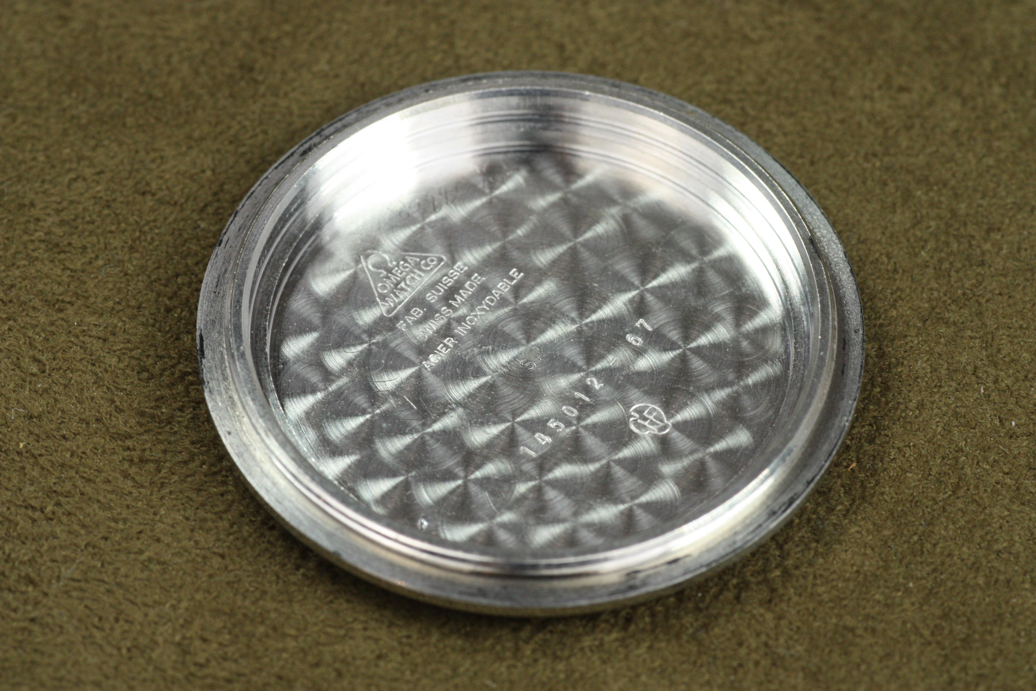 Reloj Lunar Omega Speedmaster Profesional de 1960 Primera Generación con Caballito de Mar en venta 8