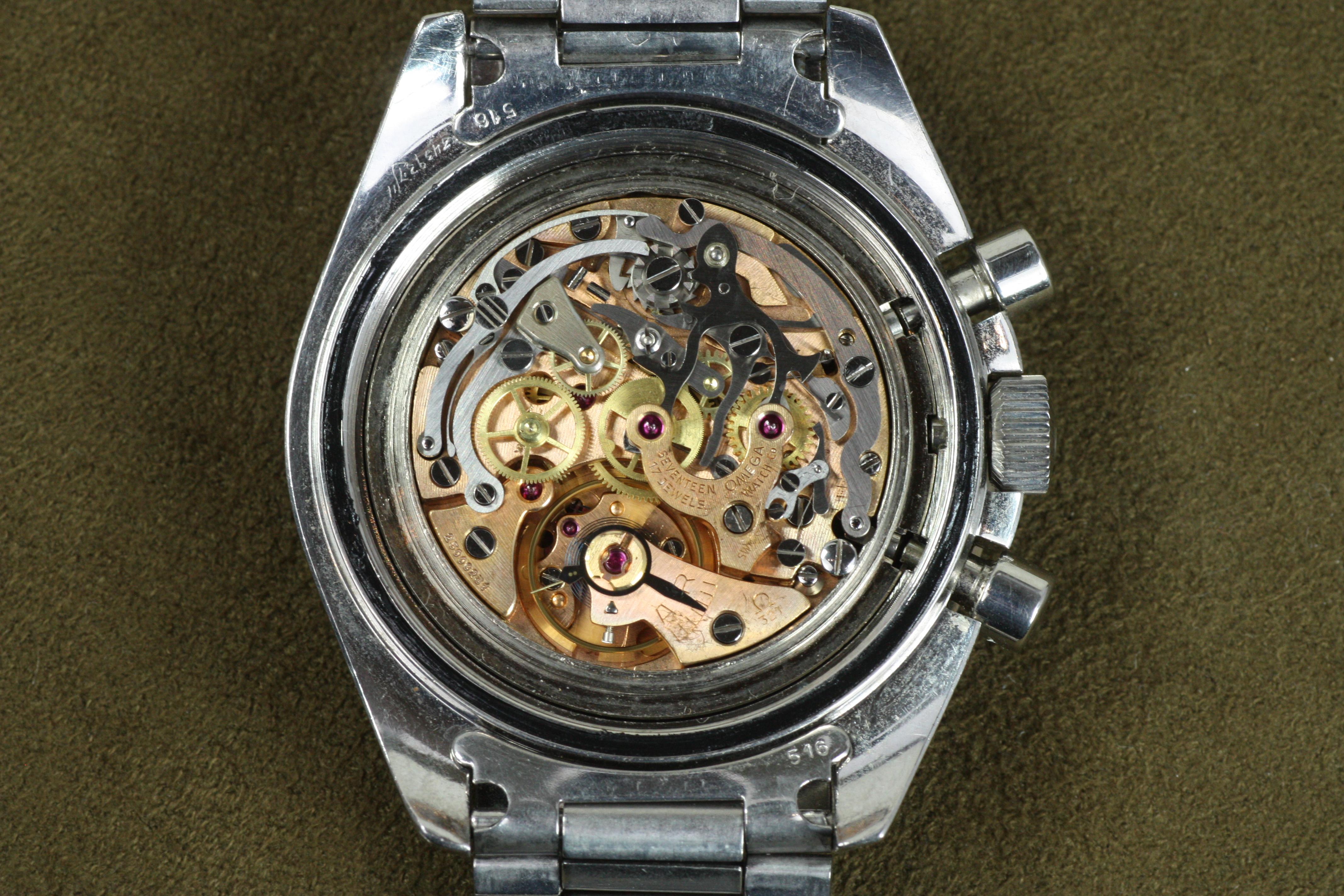 Reloj Lunar Omega Speedmaster Profesional de 1960 Primera Generación con Caballito de Mar en venta 9