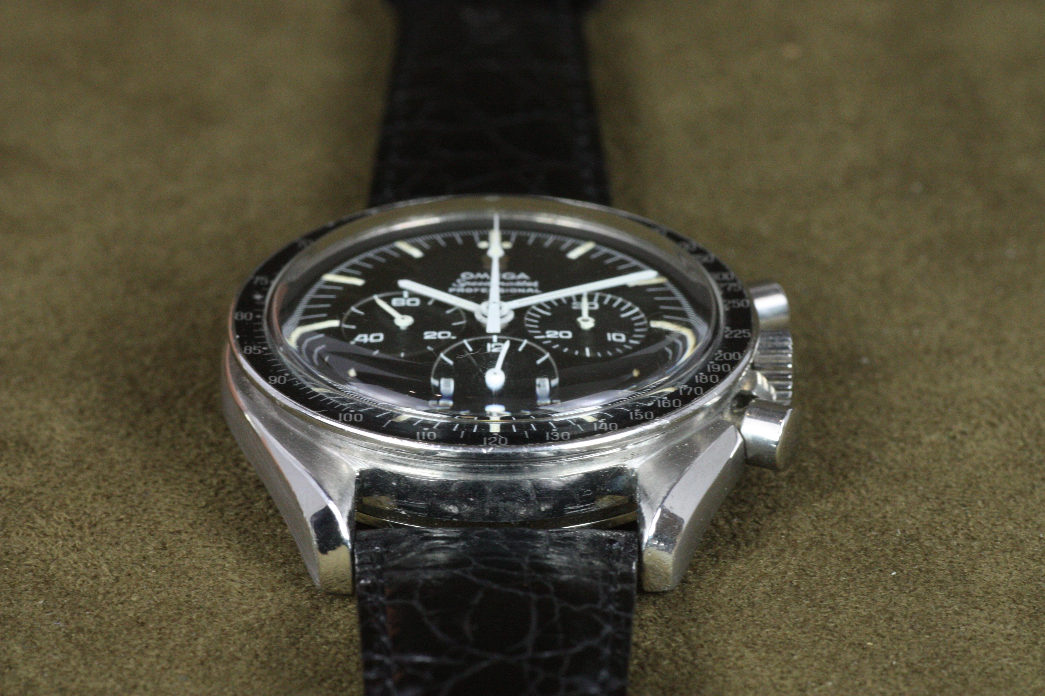 De los hombres Reloj Lunar Omega Speedmaster Profesional de 1960 Primera Generación con Caballito de Mar en venta