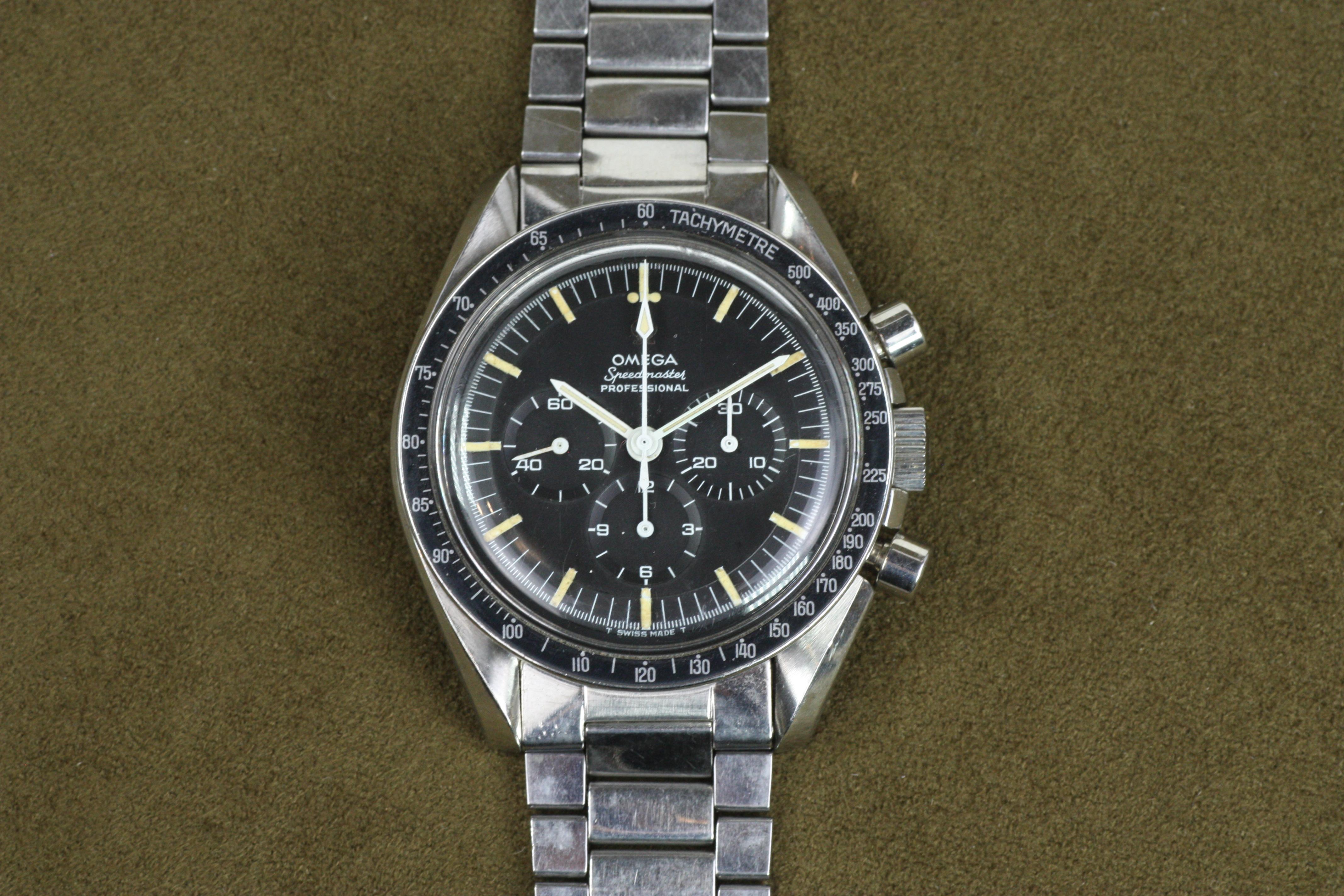 De los hombres Reloj Lunar Omega Speedmaster Profesional de 1960 Primera Generación con Caballito de Mar en venta