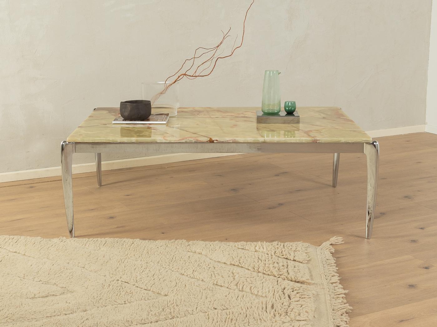 1960er Jahre Onyx-Tisch (Moderne der Mitte des Jahrhunderts) im Angebot