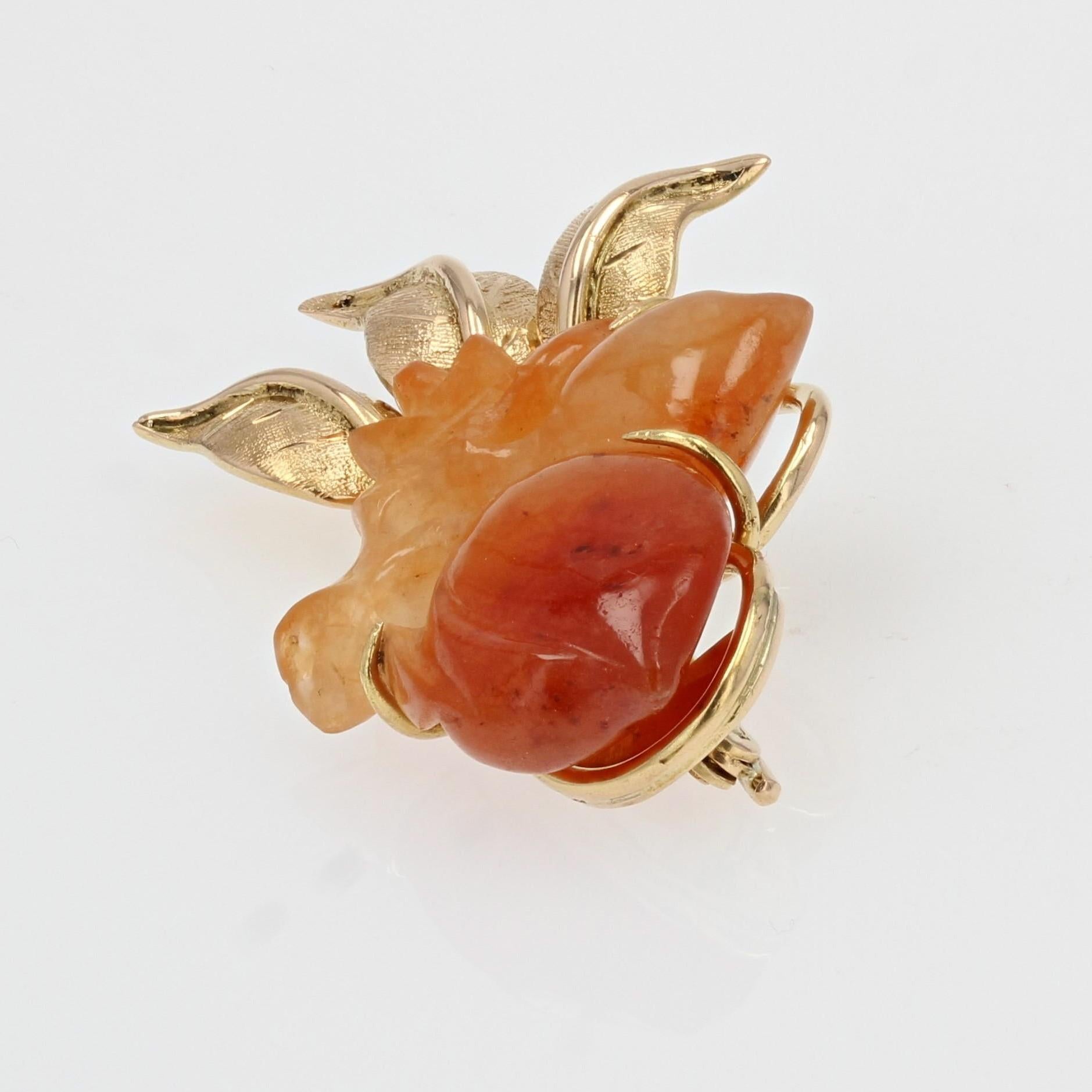 brown jade necklace