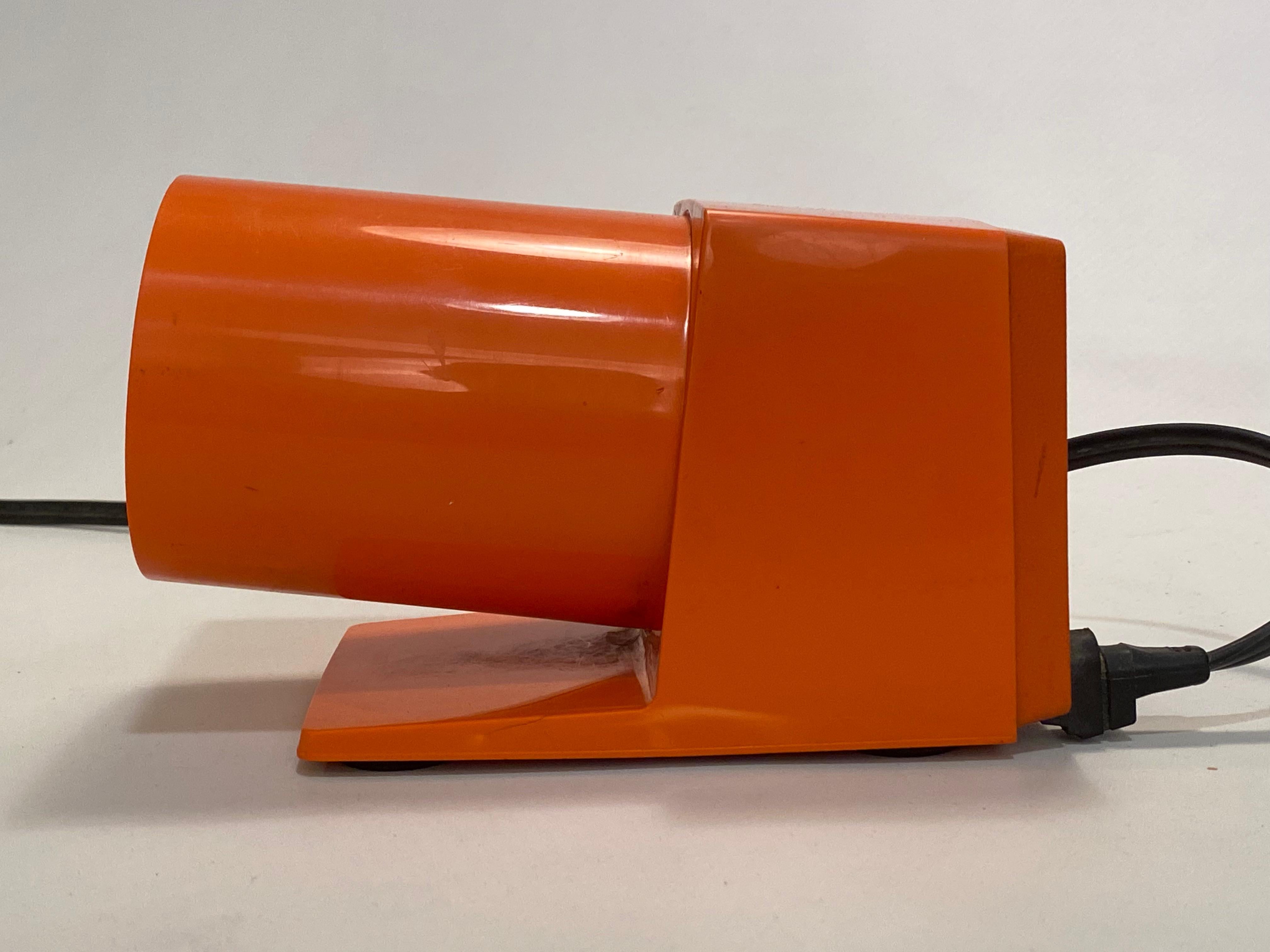 Mid-Century Modern 1960s Orange Panasonic KP-22A Electric Pencil Sharpener