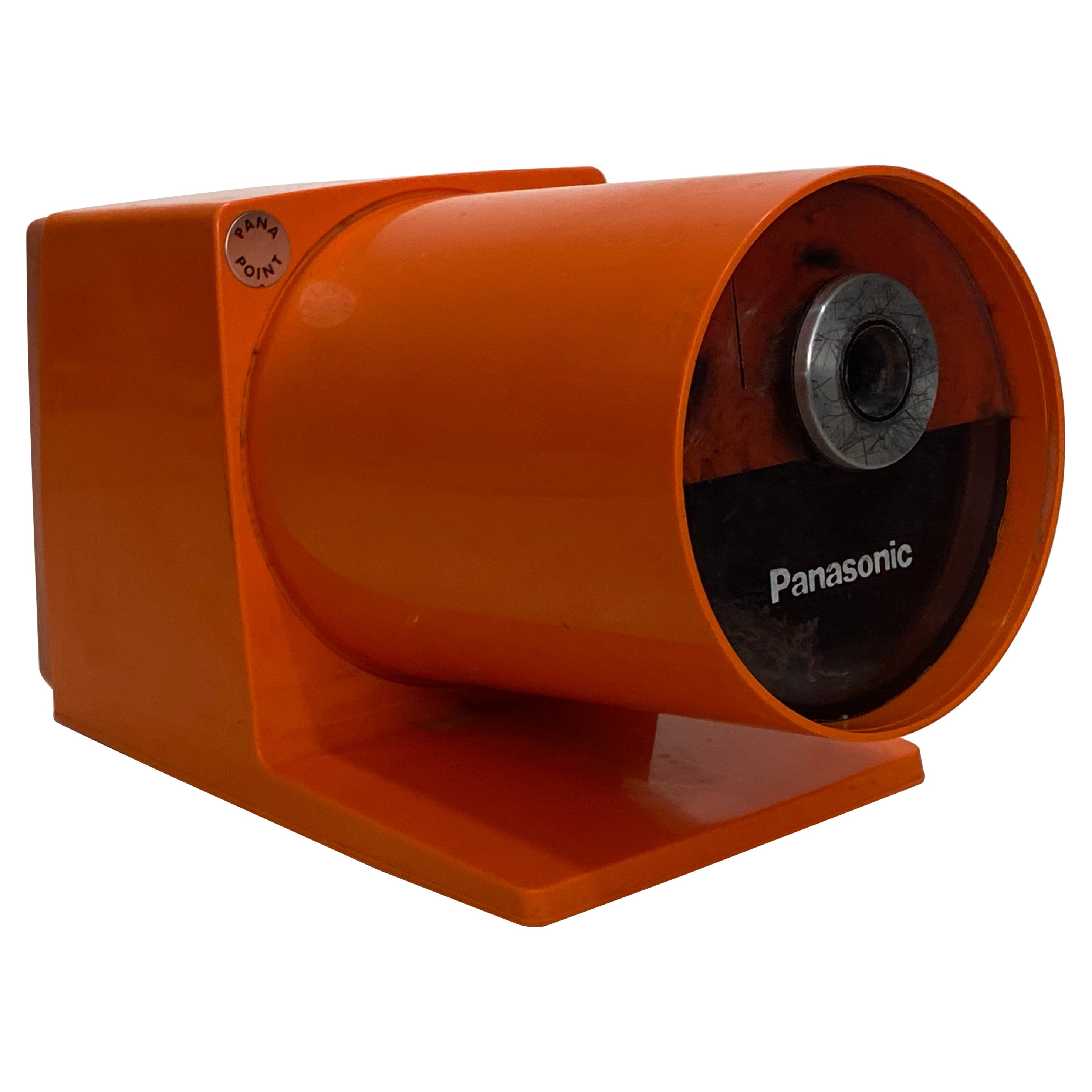 1960s Orange Panasonic KP-22A Electric Pencil Sharpener