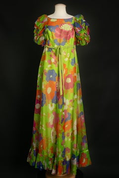 1960s organza dress