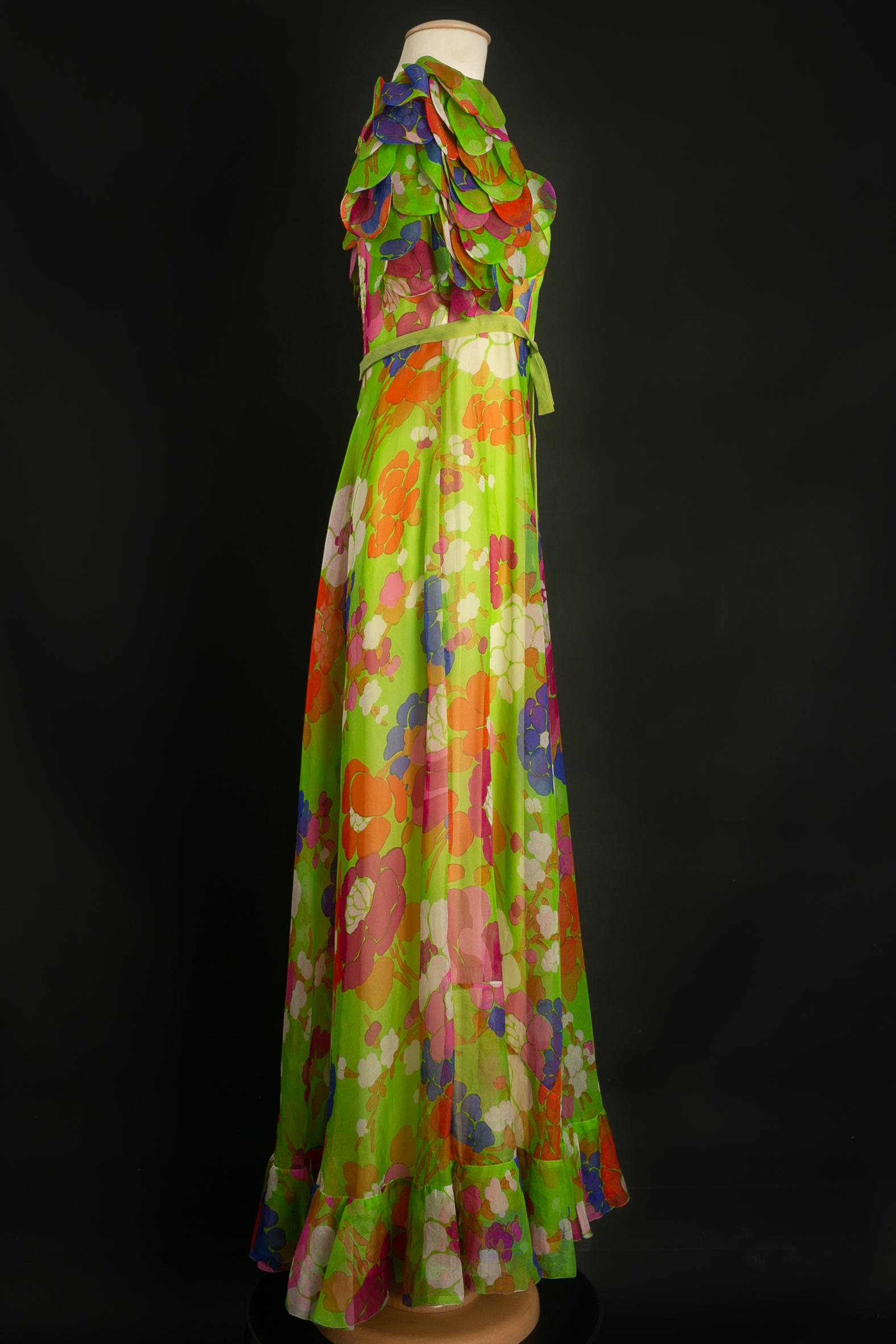 Women's 1960s organza dress For Sale