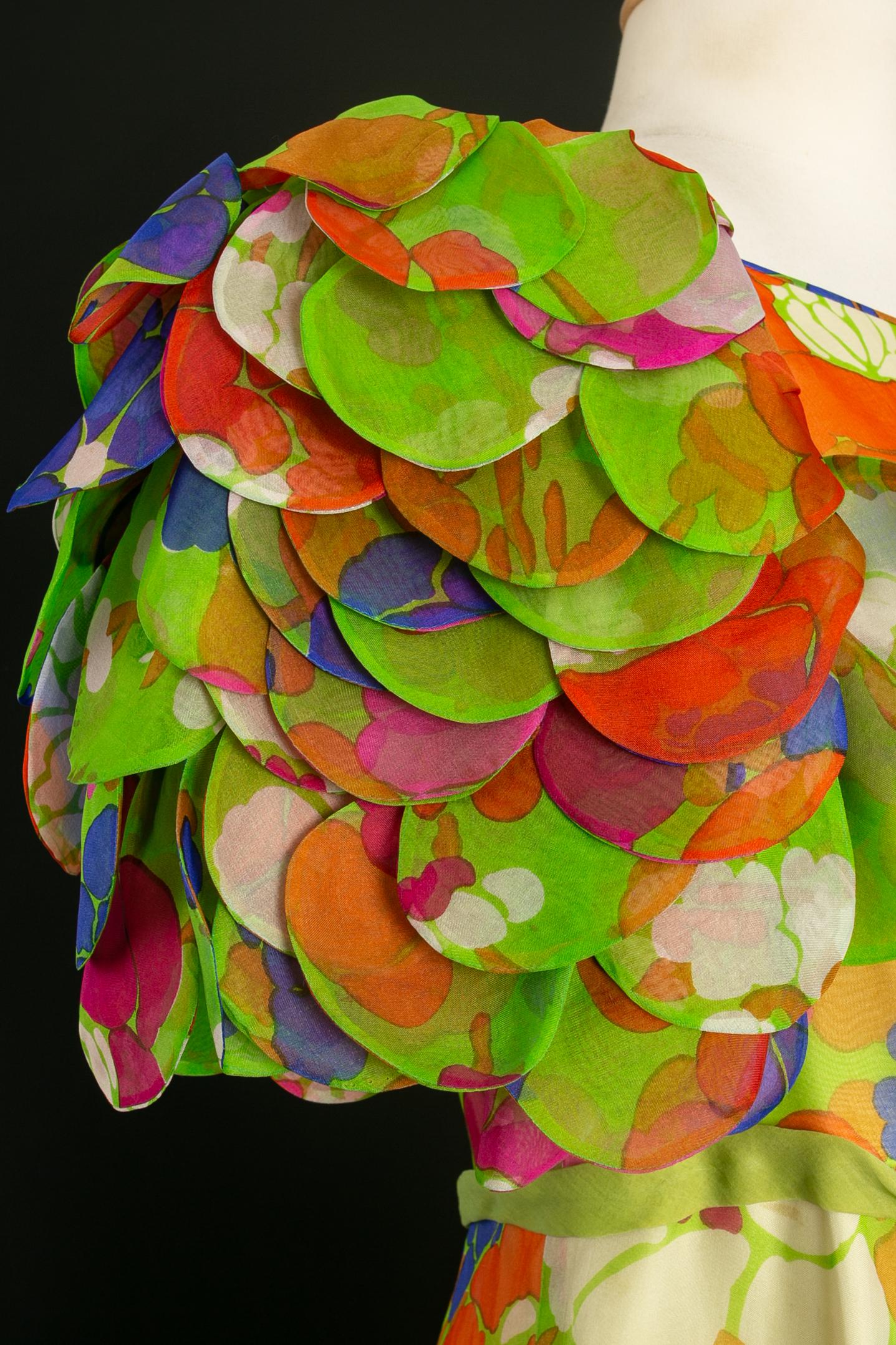 1960s organza dress For Sale 2