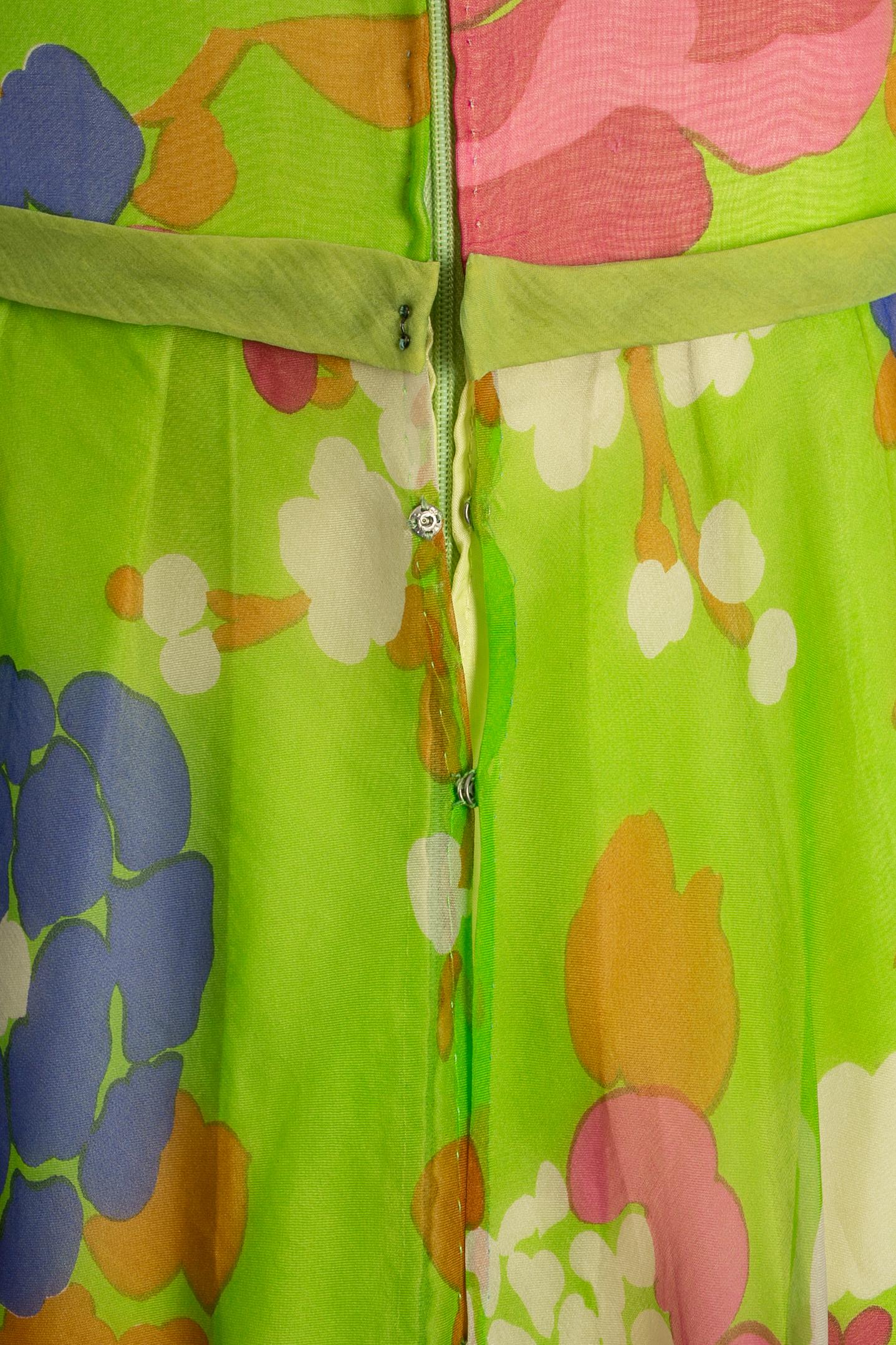 1960s organza dress For Sale 3
