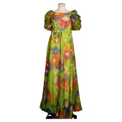 1960s organza dress