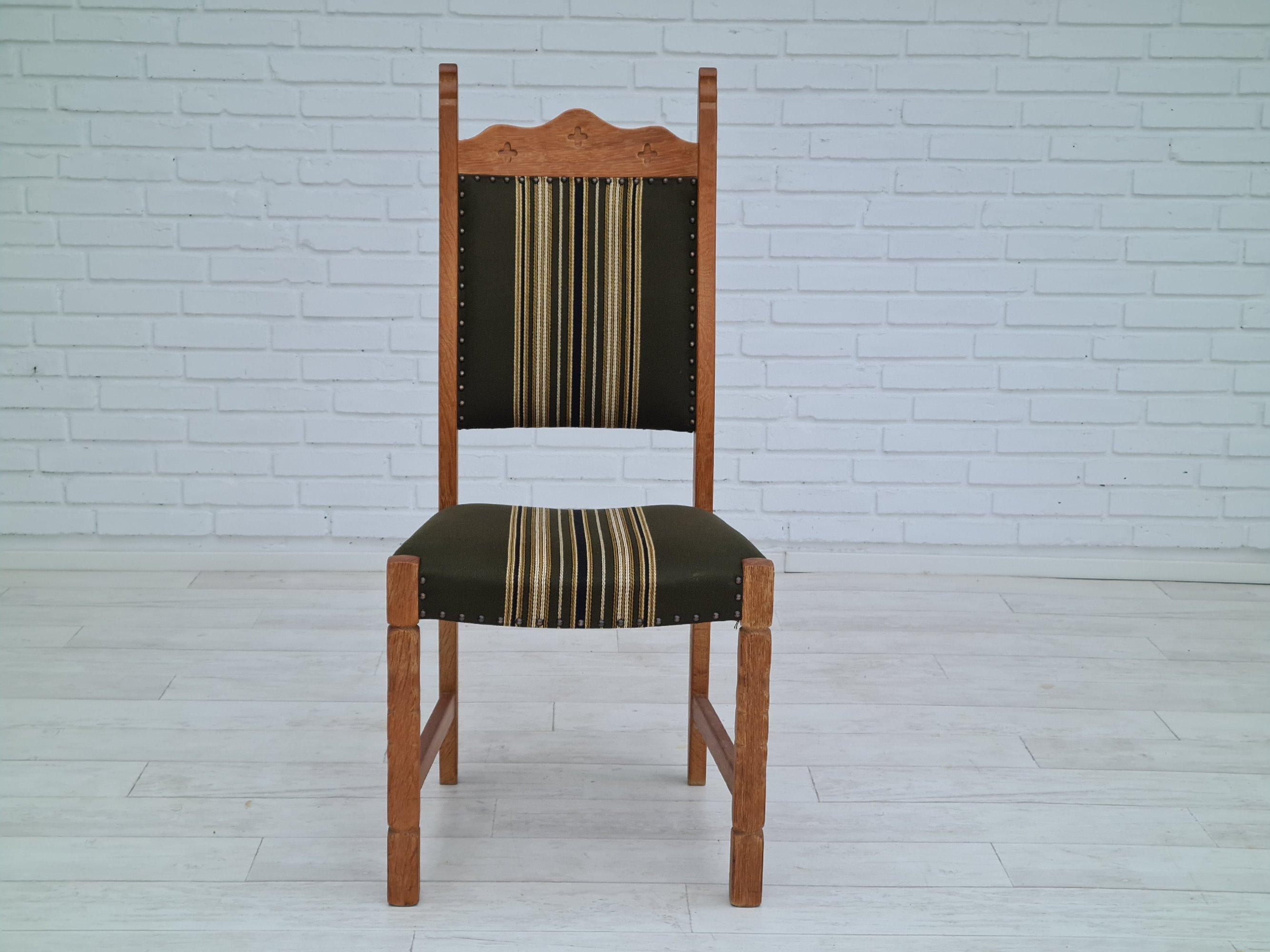 Metà XX secolo Anni '60, design originale danese, stile Henning Kjærnulf, set di 6 pezzi in vendita