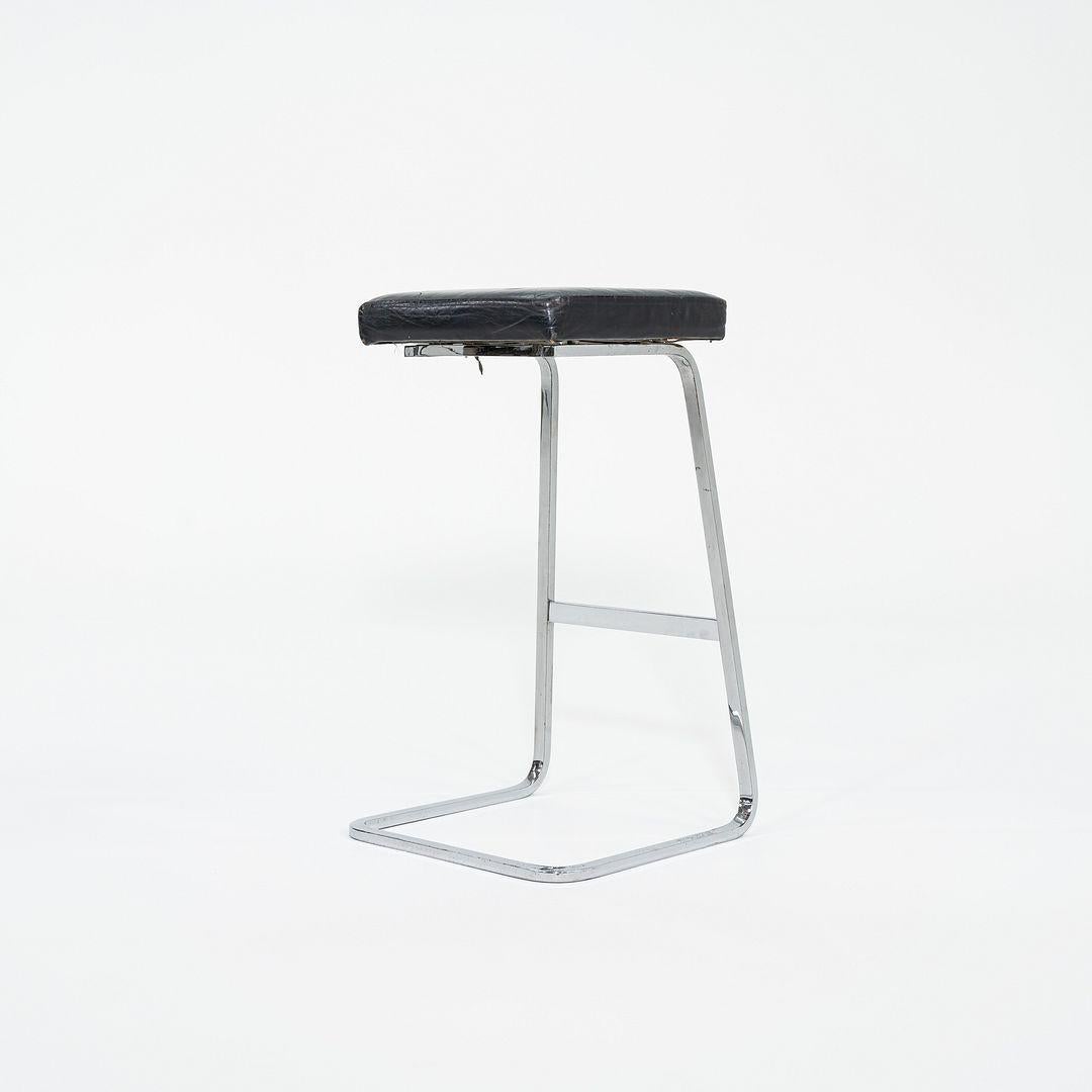 1960s Original Four Seasons Bar Stool by Mies van der Rohe for Knoll For Sale 5