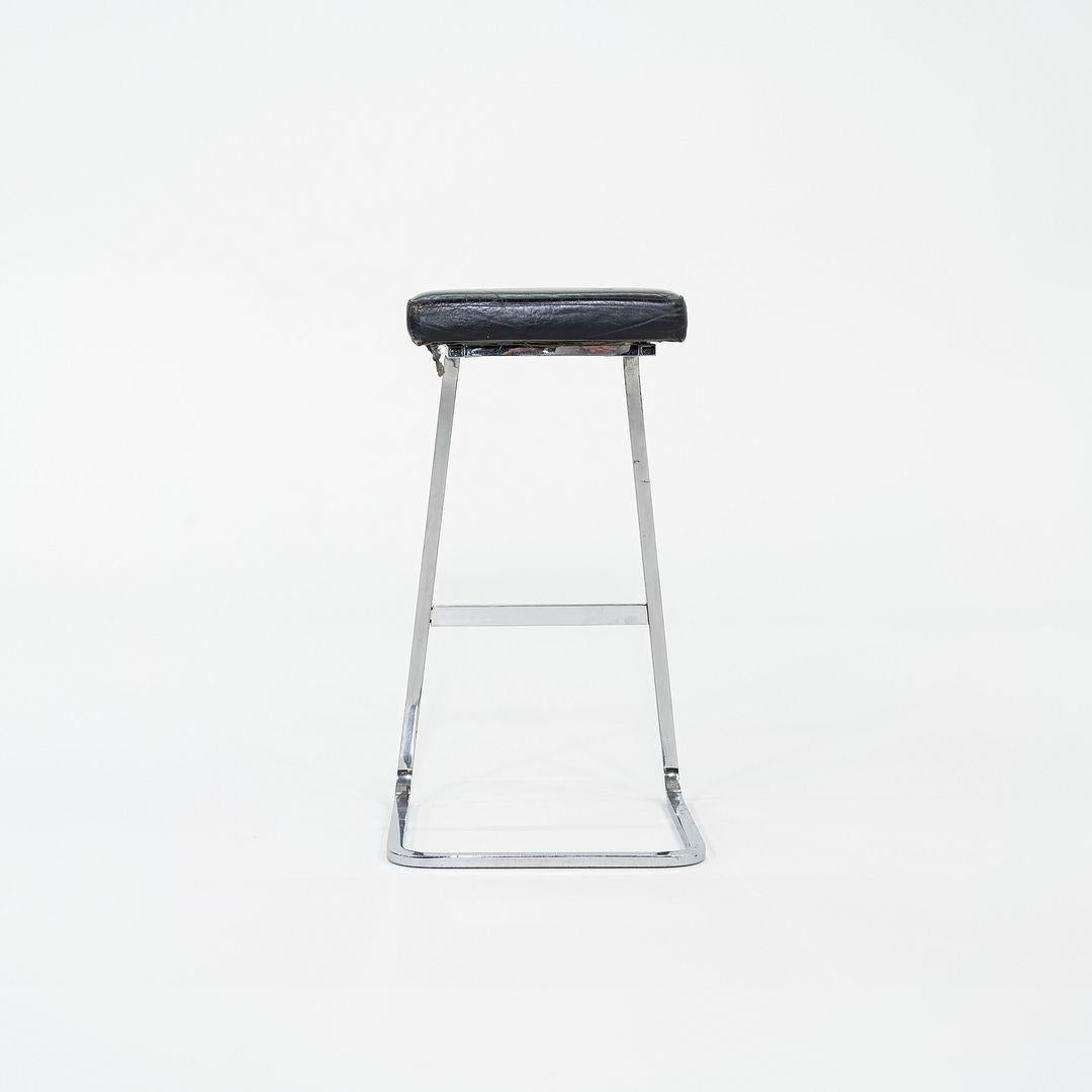 Mid-20th Century 1960s Original Four Seasons Bar Stool by Mies van der Rohe for Knoll For Sale