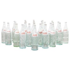 Bottiglie di Pepsi in vetro francese originali degli anni '60, grande quantità disponibile