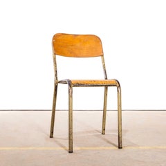 1960’s Original French Mullca Dining Chairs – Khaki