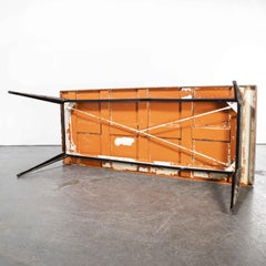 1960's Original French T55 Tolix Rectangular 2 Metre Dining Table '932.3'