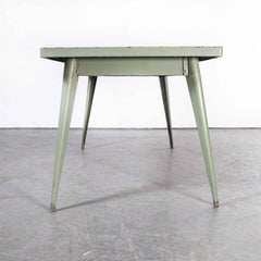 1960's Original French T55 Tolix Rectangular Dining Table, 'Model 1330.1'