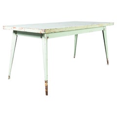 Used 1960's Original French T55 Tolix Rectangular Dining Table - 160cm Model  1330.3
