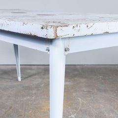 1960's Original French T55 Tolix Rectangular Dining Table - 160cm Model  1330.5