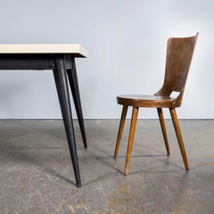 1960's Original French T55 Tolix Rectangular White 2 Metre Dining Table. (932.4)