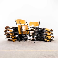 1960's Original German Folding University Dining Chairs
