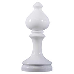 1960's Original Glass Chess Piece Lamp - Ivan Jakes