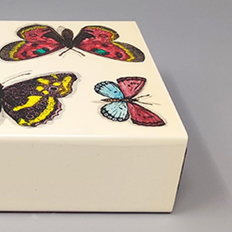1960s Original Gorgeous box by Piero Fornasetti With Butterflies Motif 3