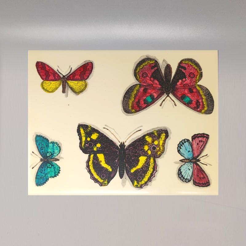 Wood 1960s Original Gorgeous box by Piero Fornasetti With Butterflies Motif