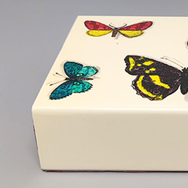 1960s Original Gorgeous box by Piero Fornasetti With Butterflies Motif 2